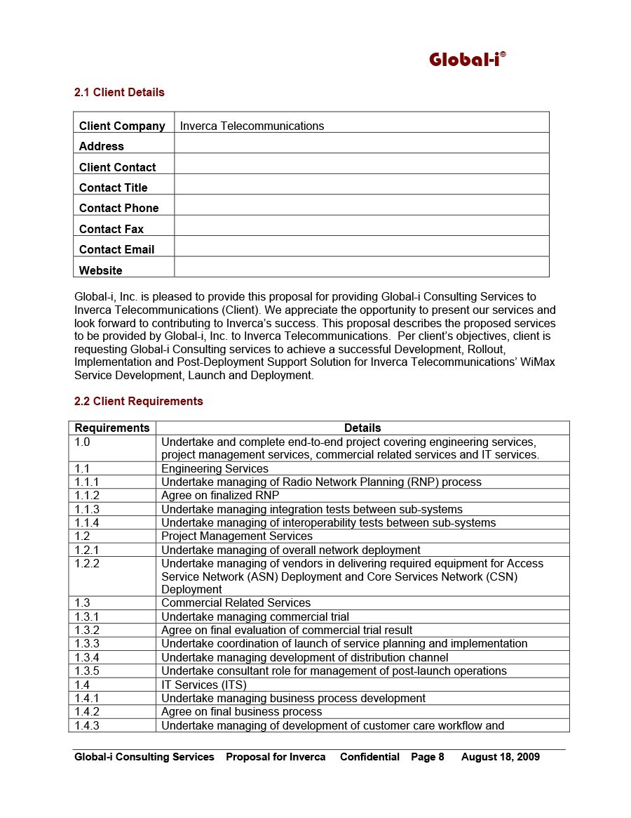 39 BEST Consulting Proposal Templates [FREE] ᐅ TemplateLab