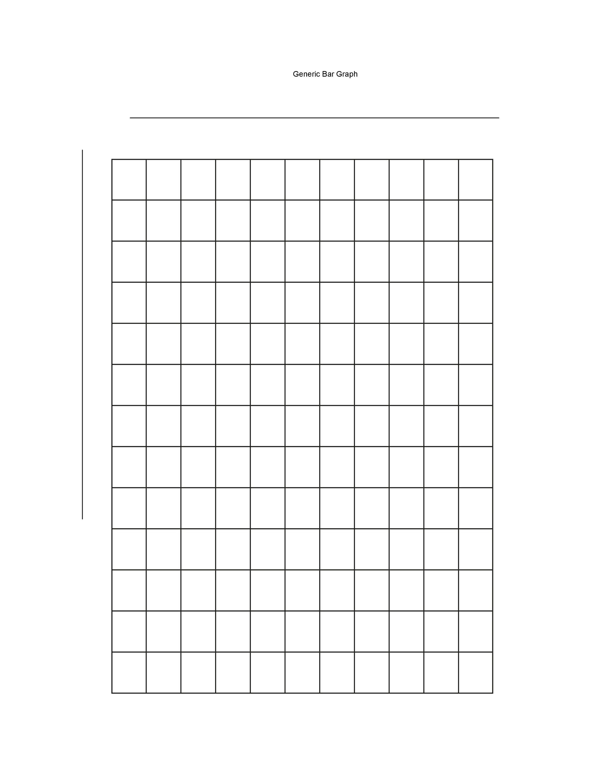 41 Blank Bar Graph Templates