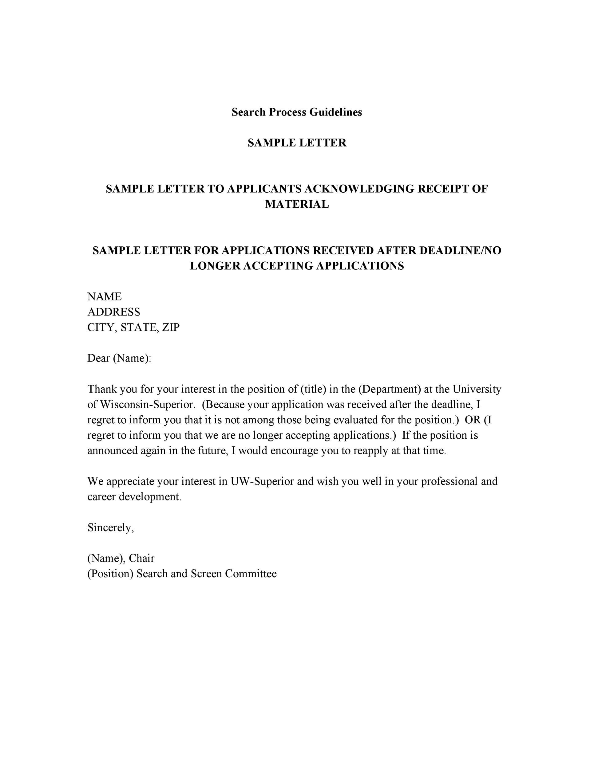 Sample Cover Letter Reapply After Rejection Topmost Display Most Effective