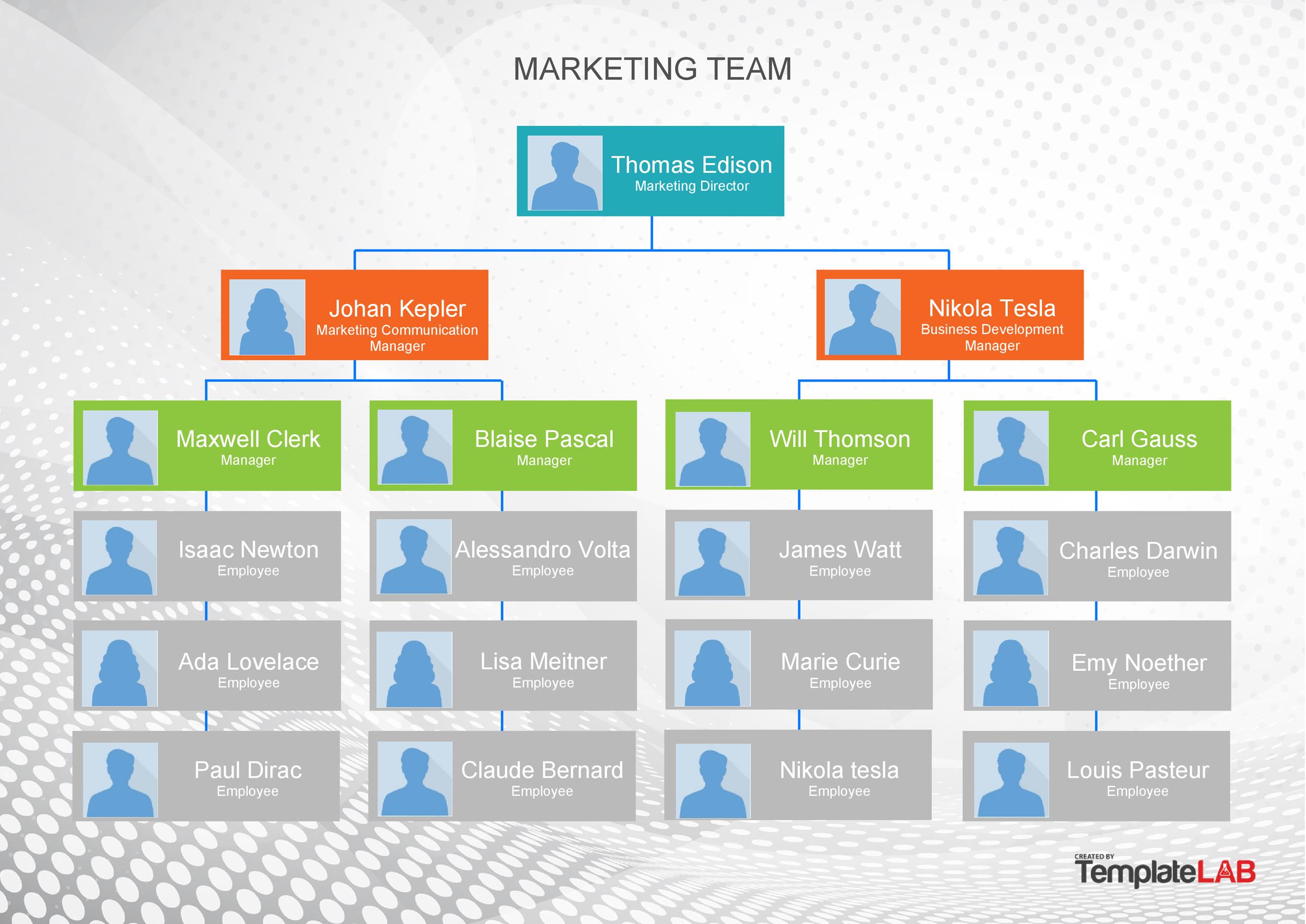 Organization Flow Chart Template Excel