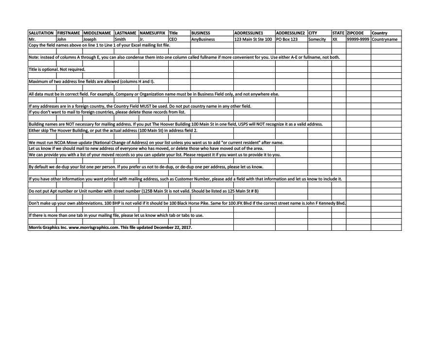 37 Free Email List Templates (PDF, MS Word & Excel) ᐅ TemplateLab
