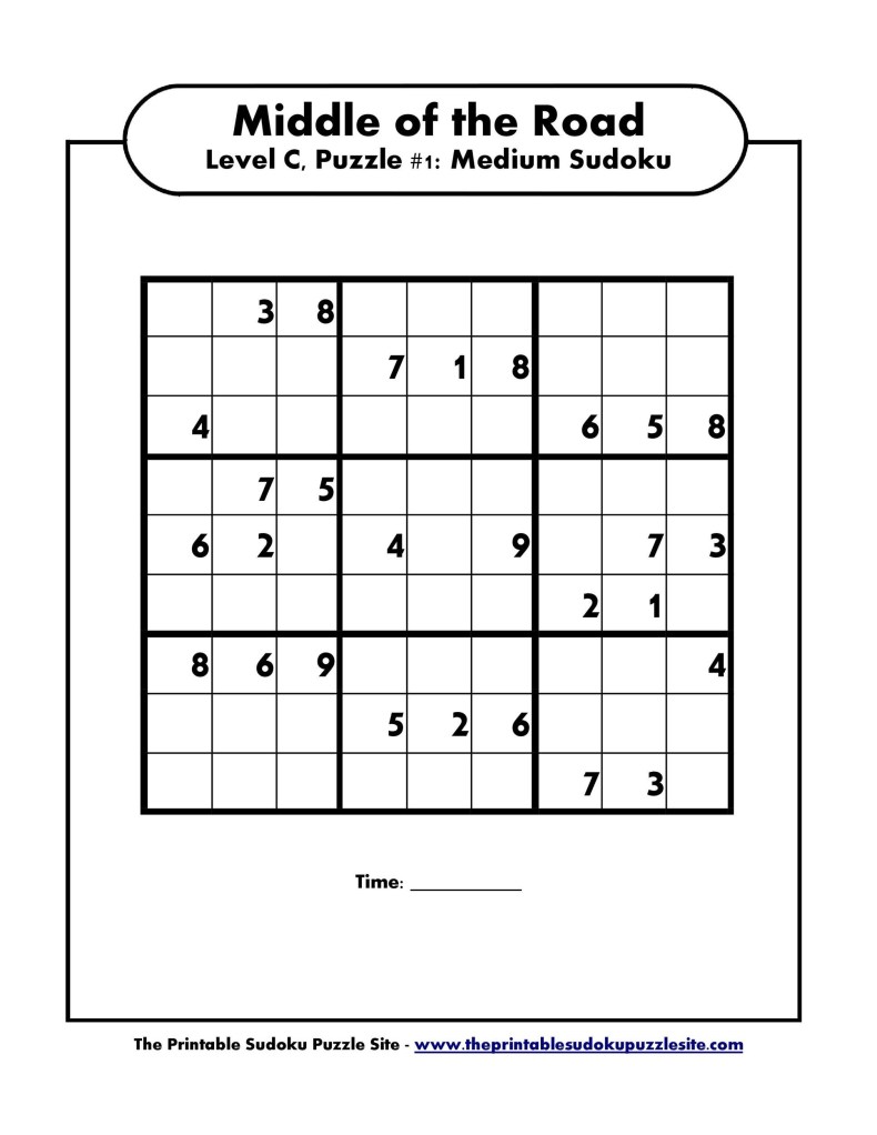 50 Blank Sudoku Grids [Free & Printable] ᐅ TemplateLab