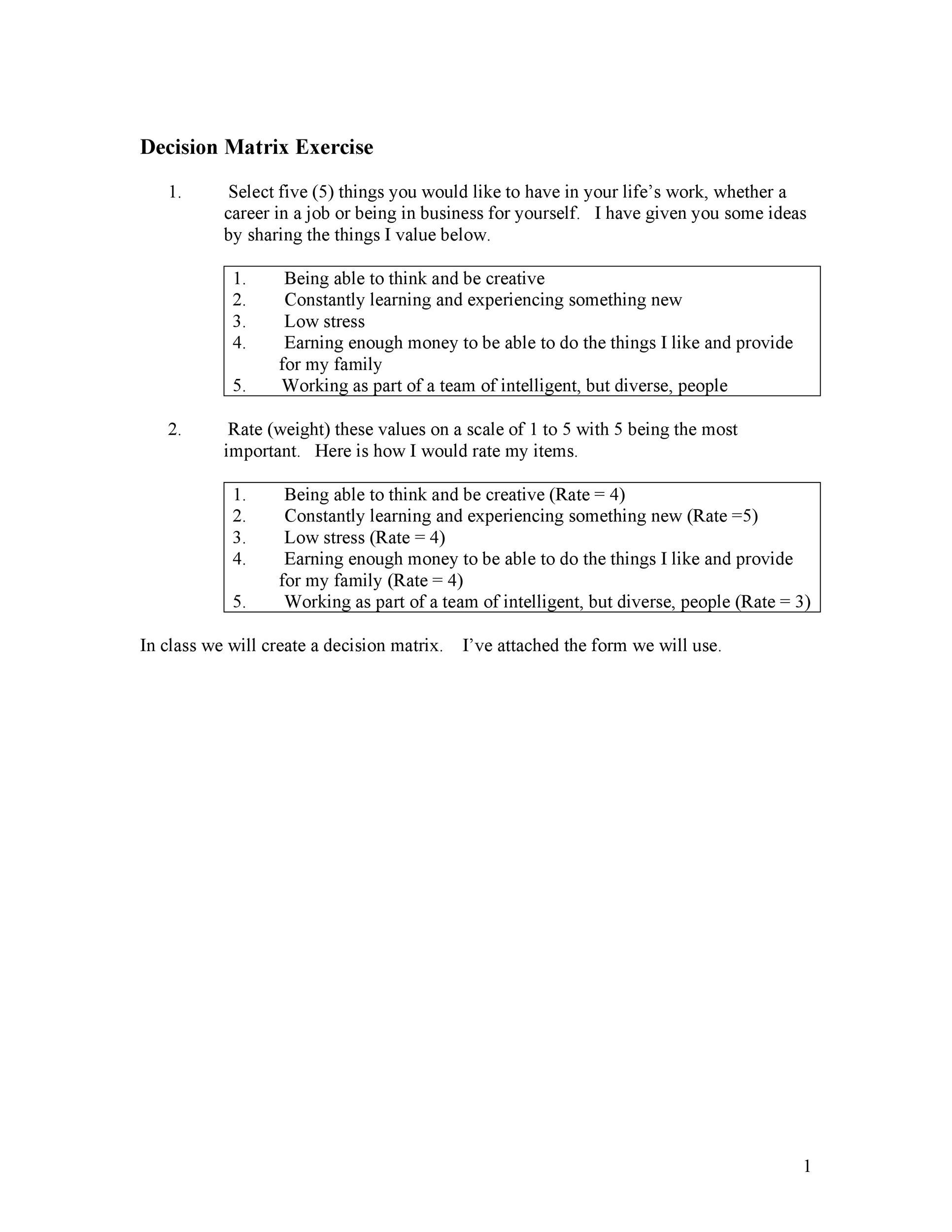 49 BEST Decision Matrix Templates (Word & Excel) ᐅ TemplateLab