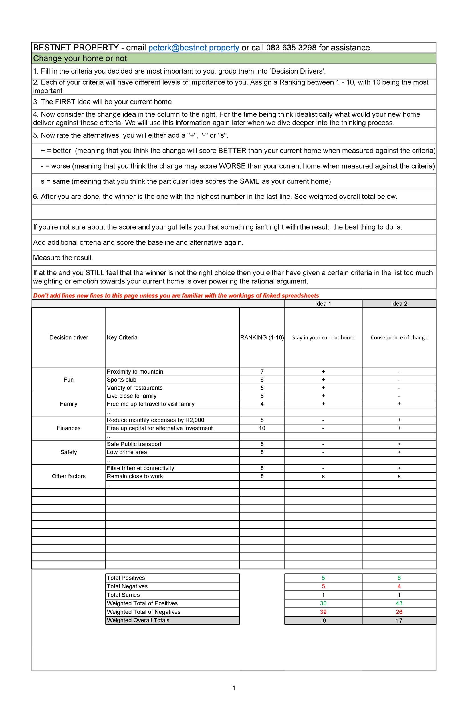 49 BEST Decision Matrix Templates (Word & Excel) ᐅ TemplateLab