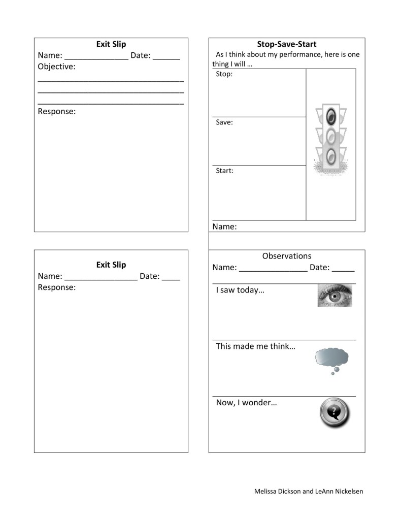 24 Printable Exit Ticket Templates (Word & PDF) ᐅ TemplateLab