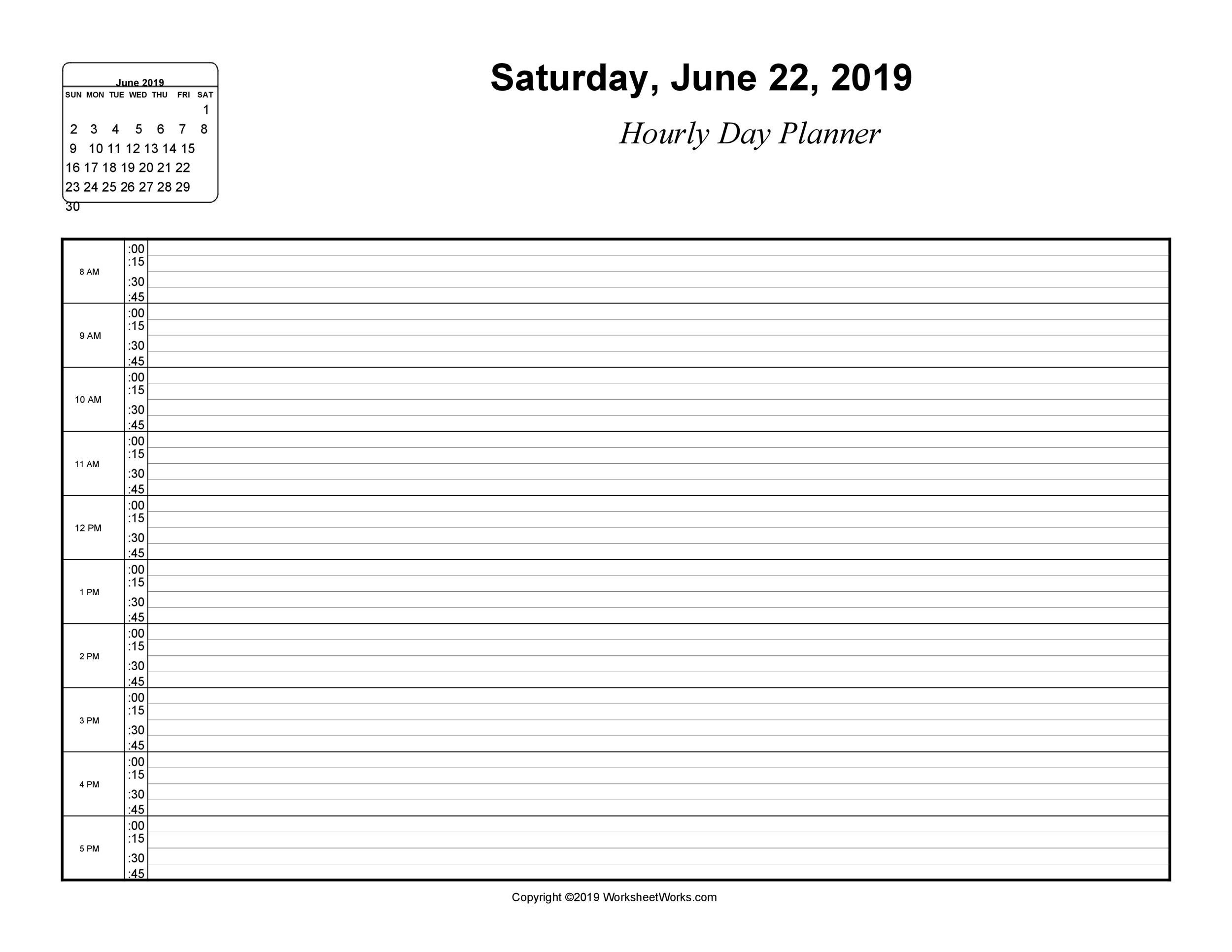 24 7 Schedule Template