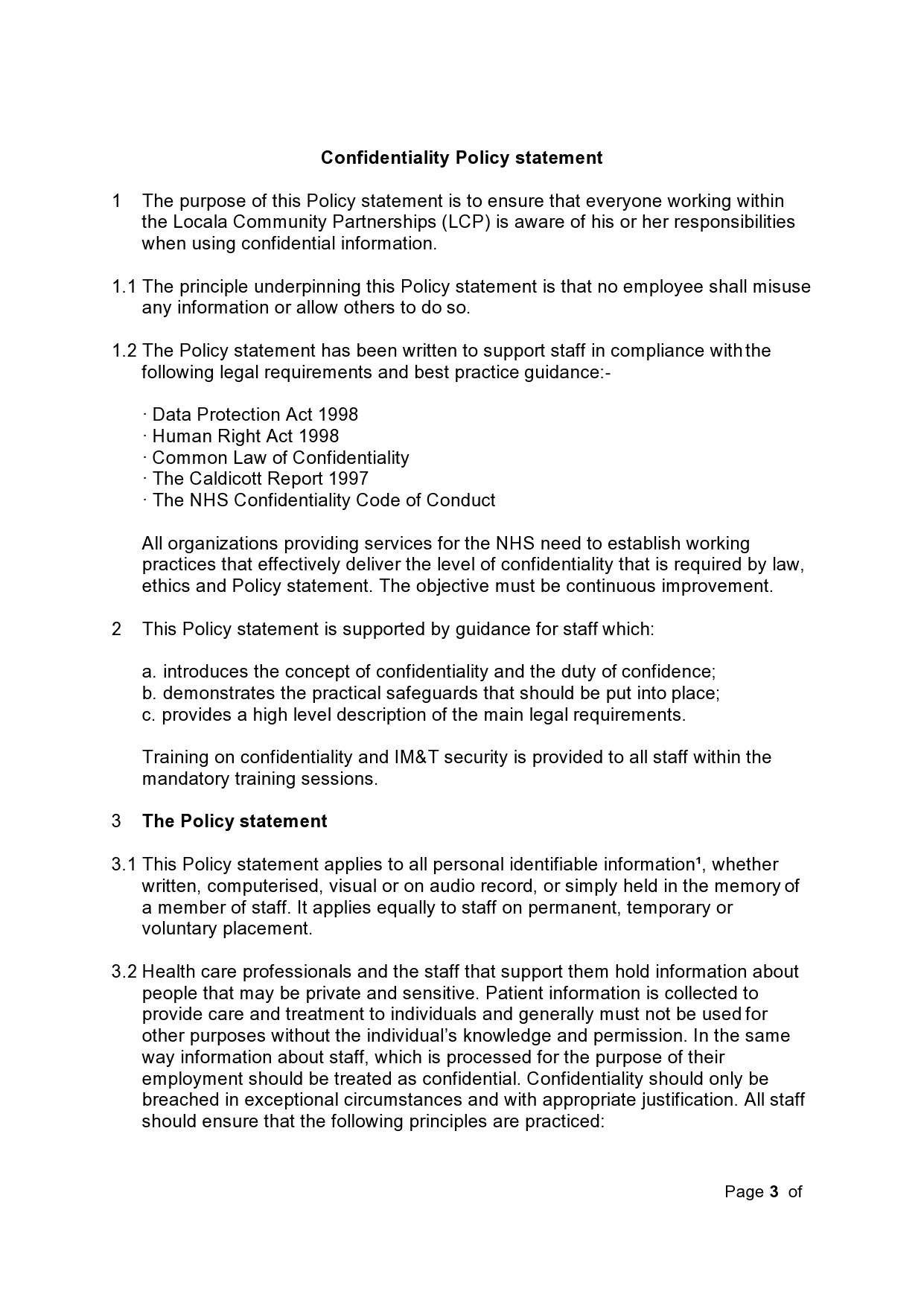 24 Simple Confidentiality Statement & Agreement Templates ᐅ