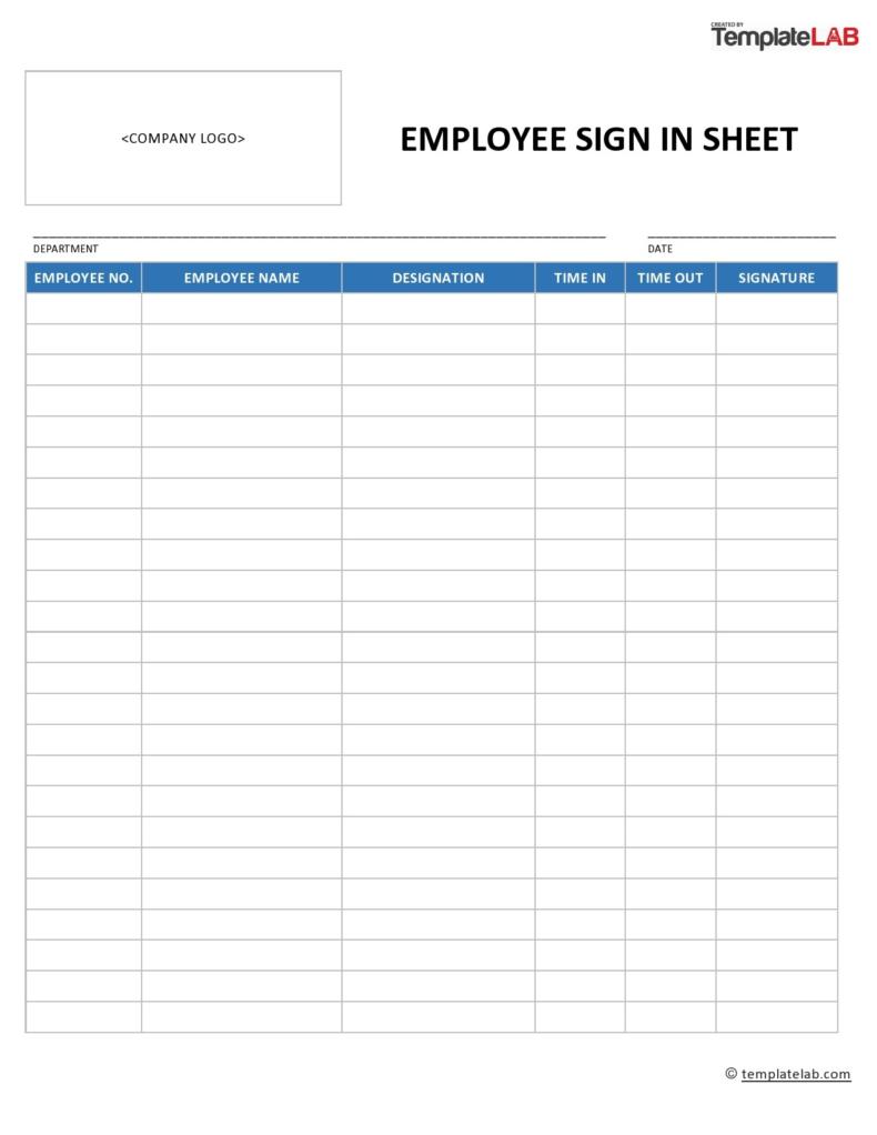 40 Sign Up Sheet / Sign In Sheet Templates (Word & Excel)