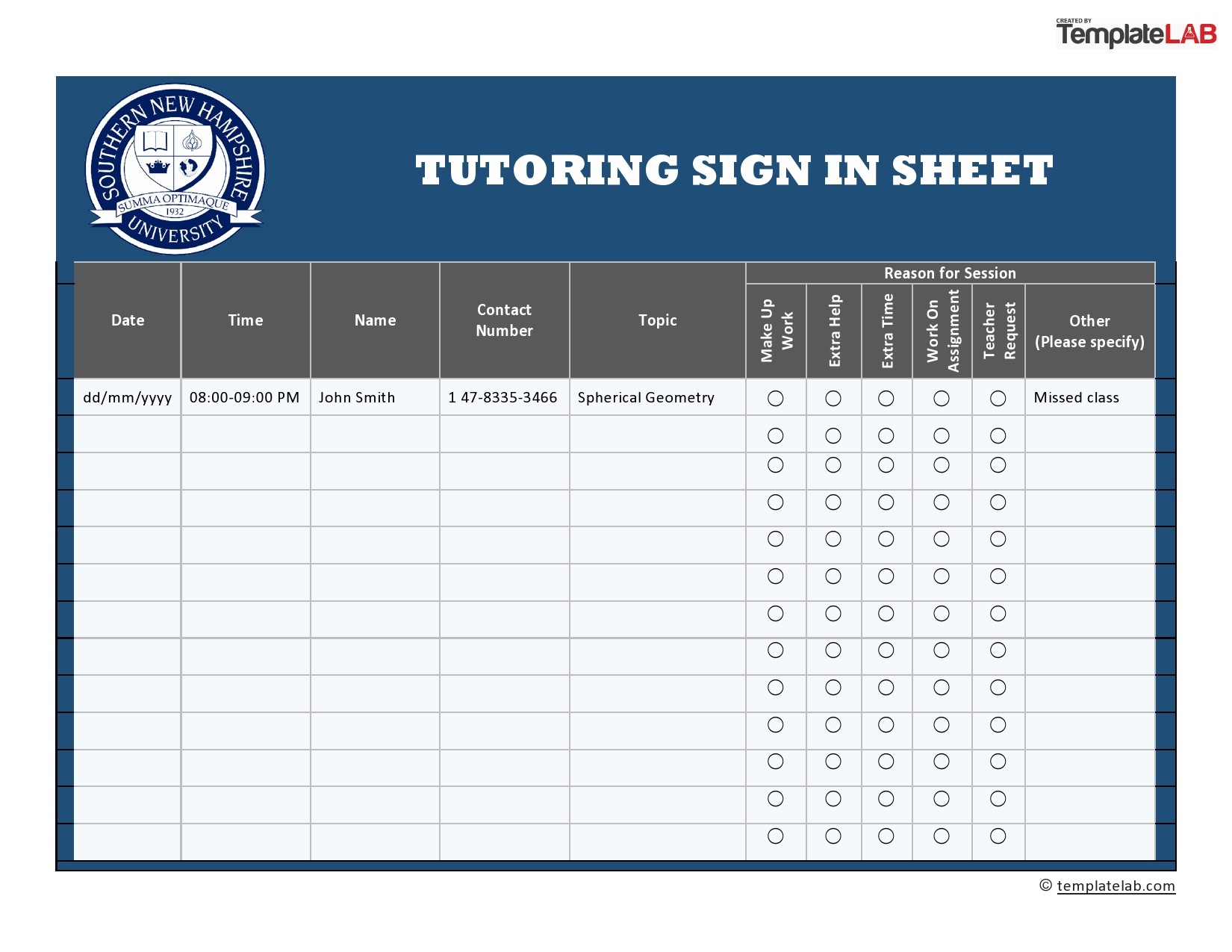 40 Sign Up Sheet / Sign In Sheet Templates (Word & Excel)