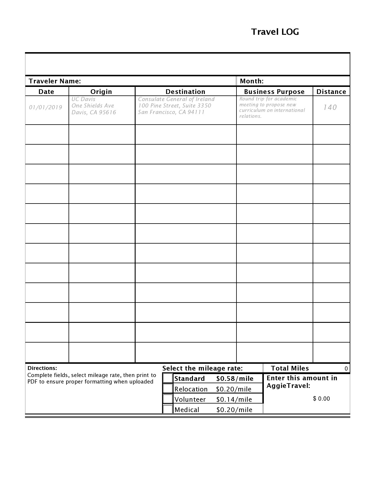 42 Useful Travel Log Templates (100 Free) ᐅ TemplateLab