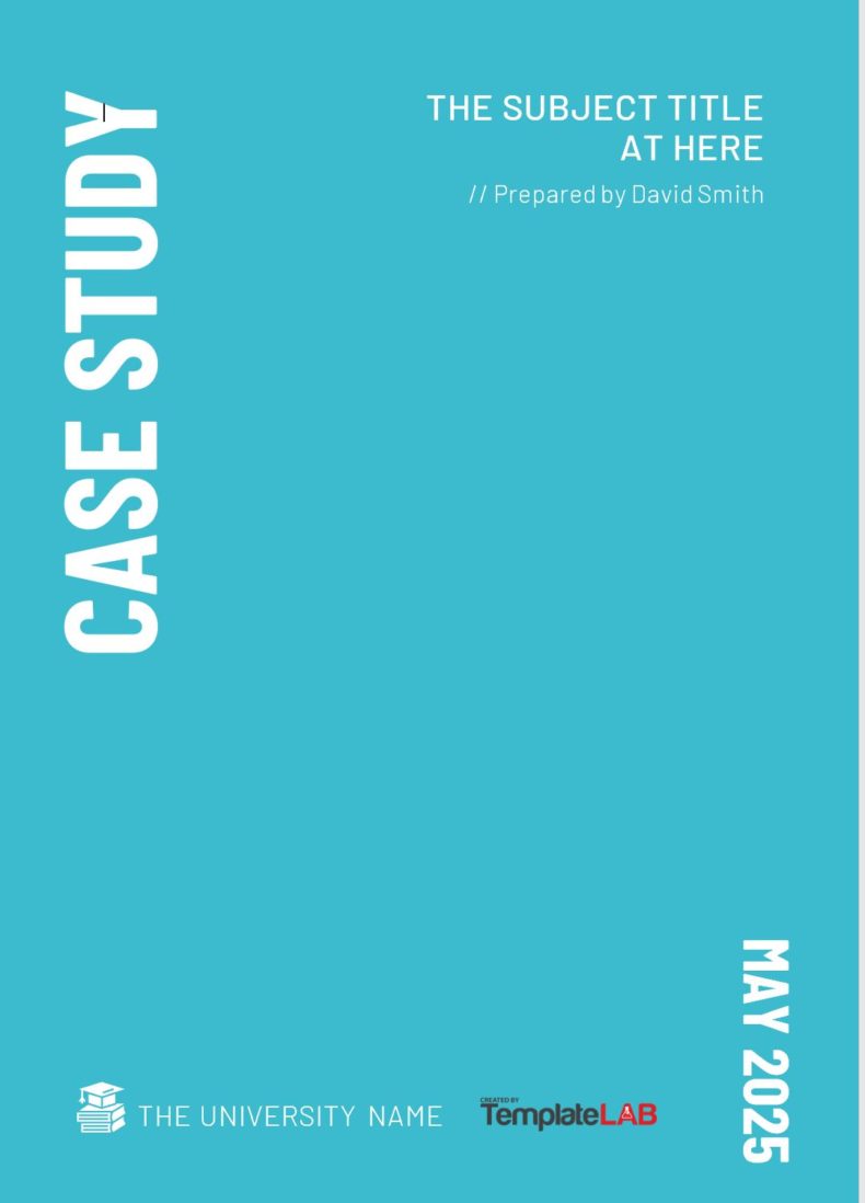 46 Amazing Cover Page Templates (Word, PowerPoint + PSD)