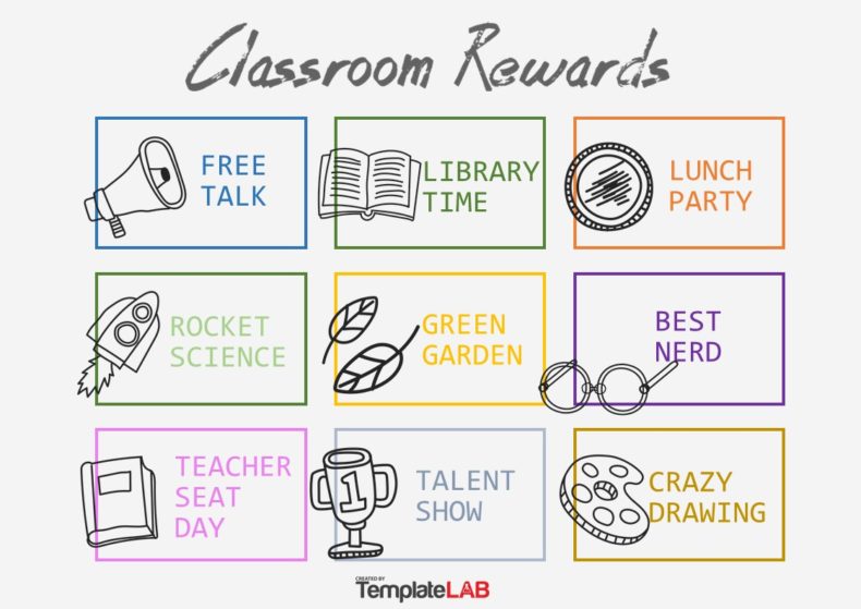 22 Printable Reward Charts for Kids (PDF, Excel & Word)