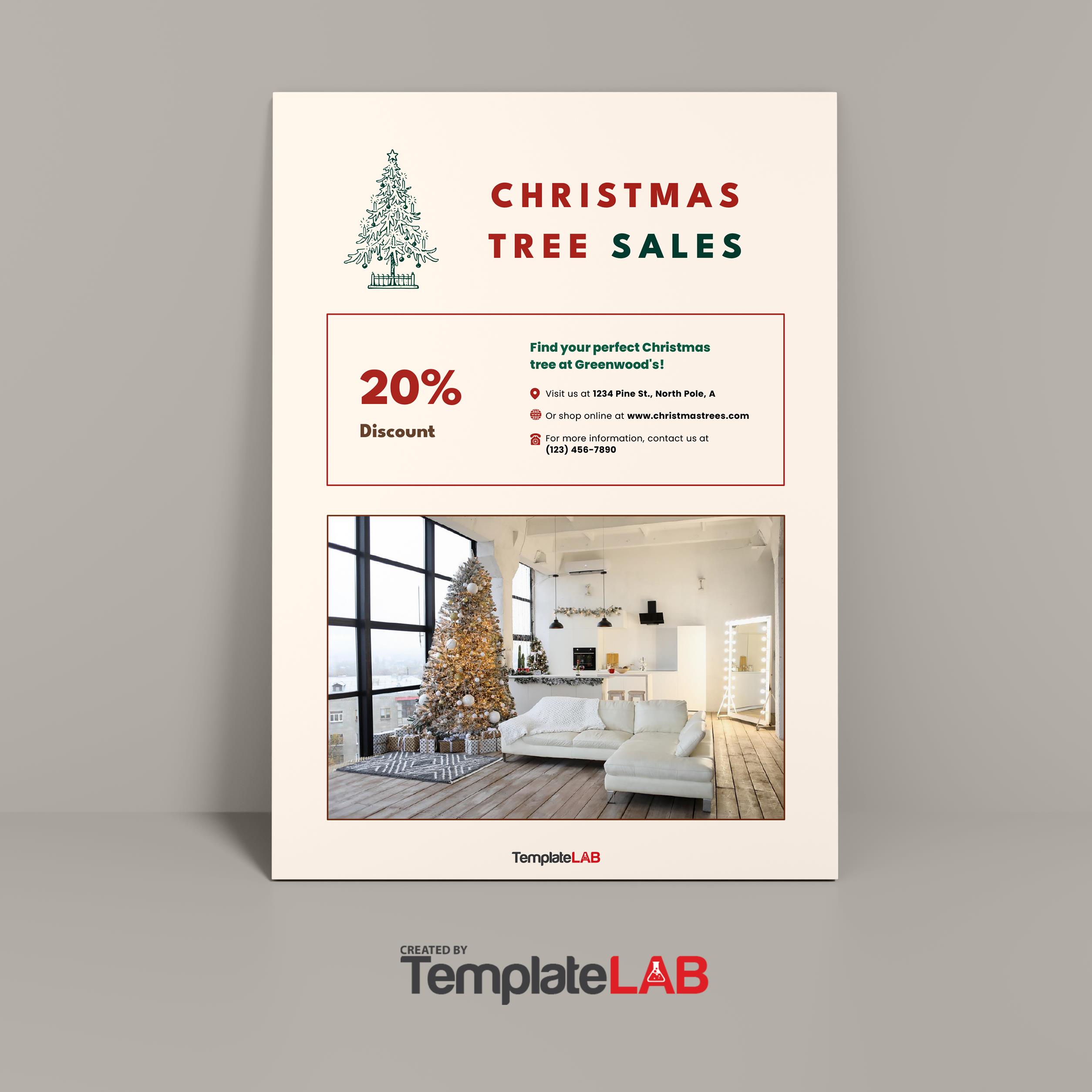 18 Free Christmas Flyer Templates [Word, PDF, PSD]