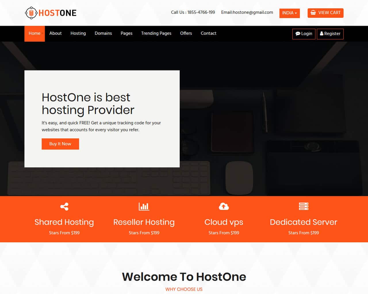 Top Hosting Templates to Create your Pro Hosting Website