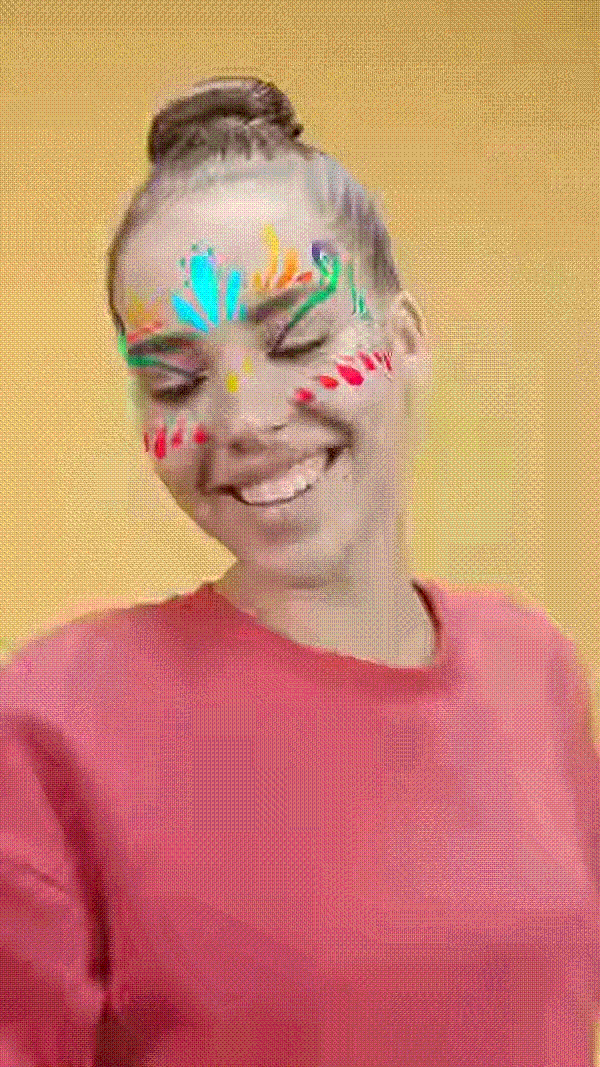 Customizable Facemask AR Filters Template Ooze