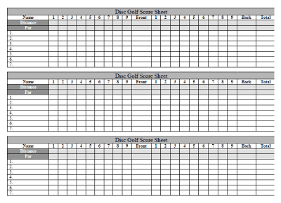 20+ Free Golf Scorecard Templates (PDF, Word, Excel) » Template Republic