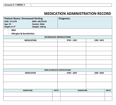 38+ Free Printable Medication Administration Record Sheets - PDF, DOC
