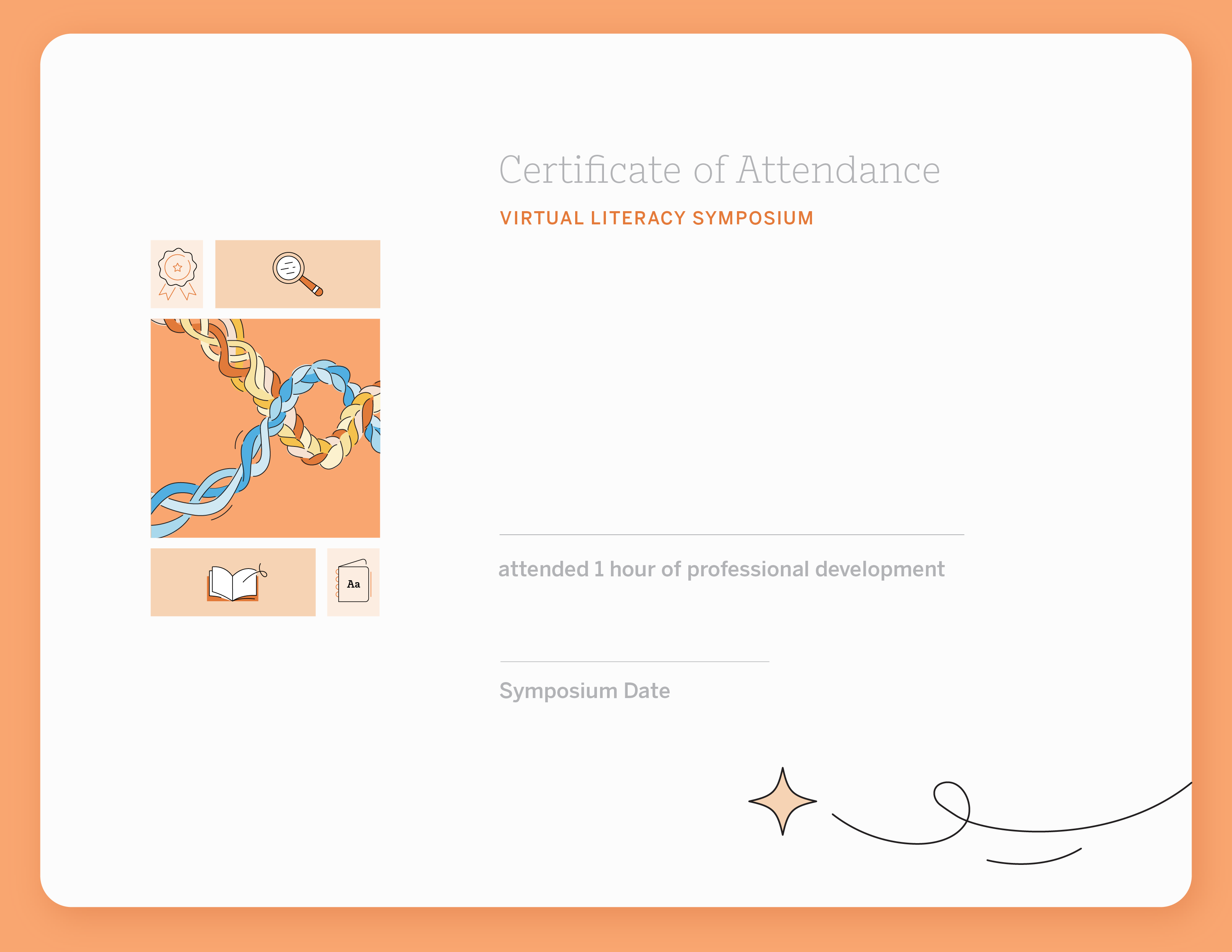 Science of Reading Fall inars • Amplify • Accredible • Certificates