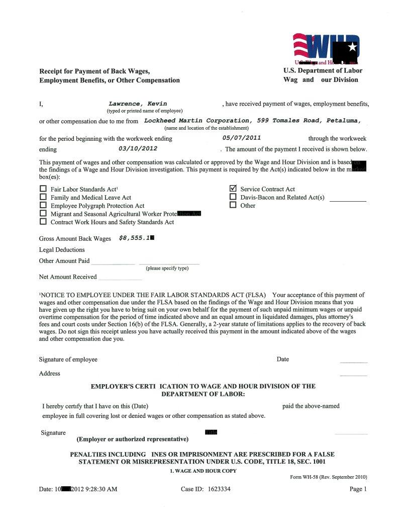 Blank Form Wh 58 Fill Out and Print PDFs