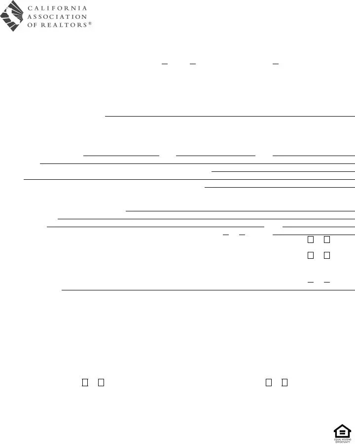 Blank California Association Application Rent Fill Out and Print PDFs