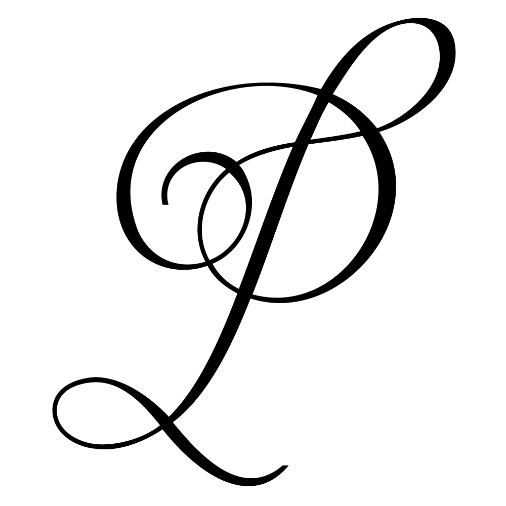 Wedding Monogram Letters 3