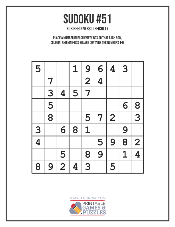 Sudoku for Beginners
