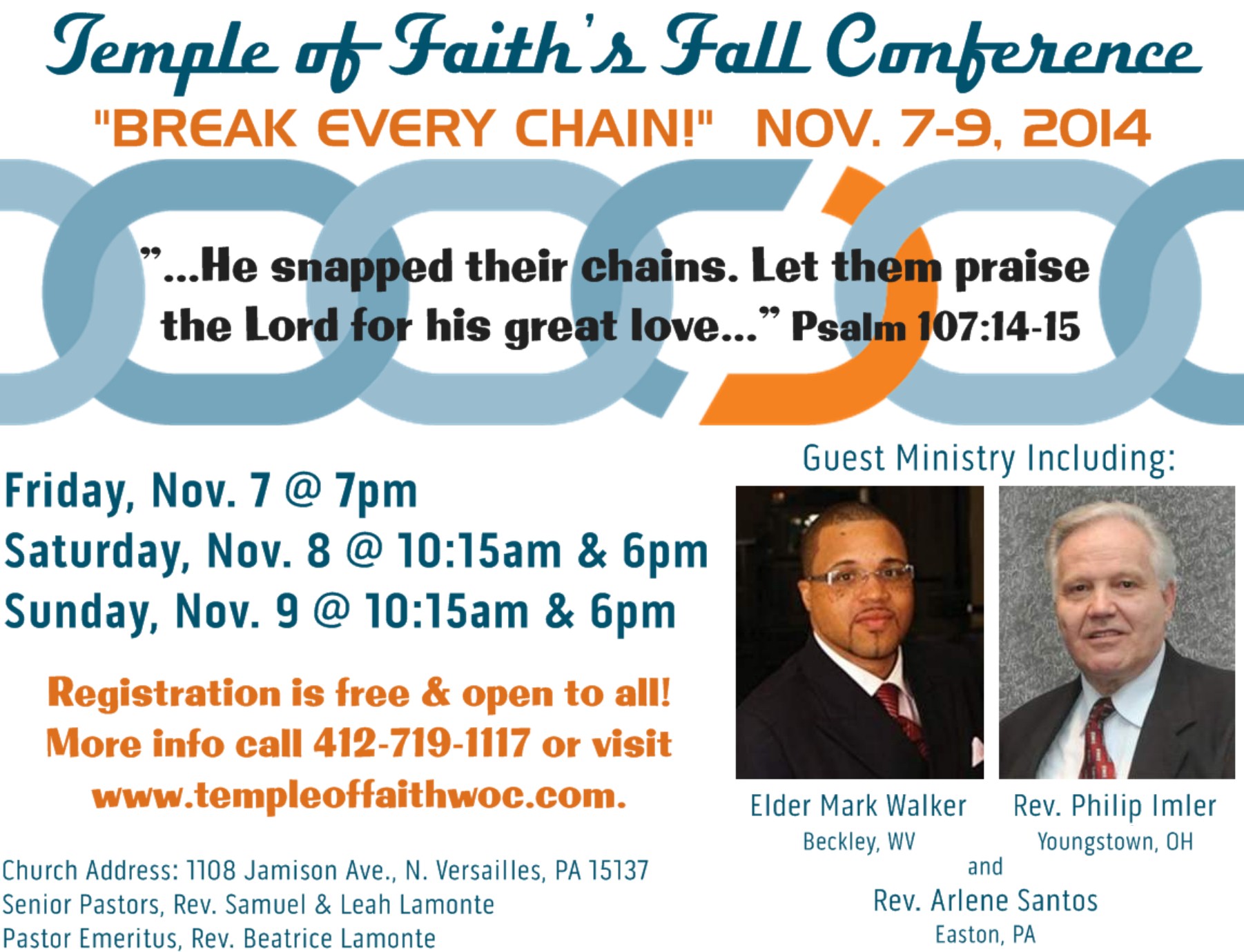 Break Every Chain Conference