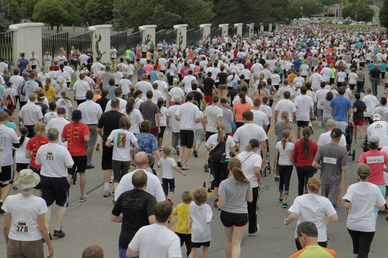 Provo Temple to Temple 5k Run / Walk on Pioneer Day