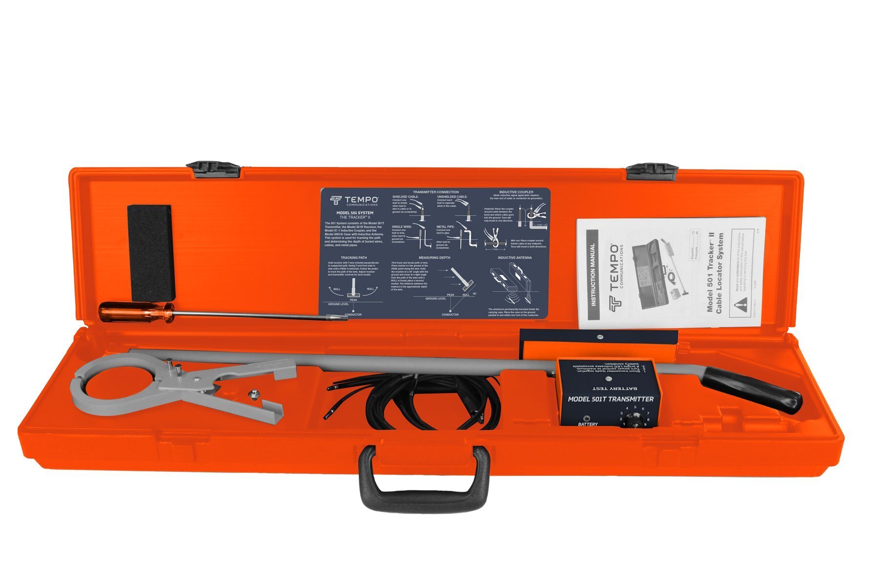 501 Tracker II Cable Locator Tempo Communications