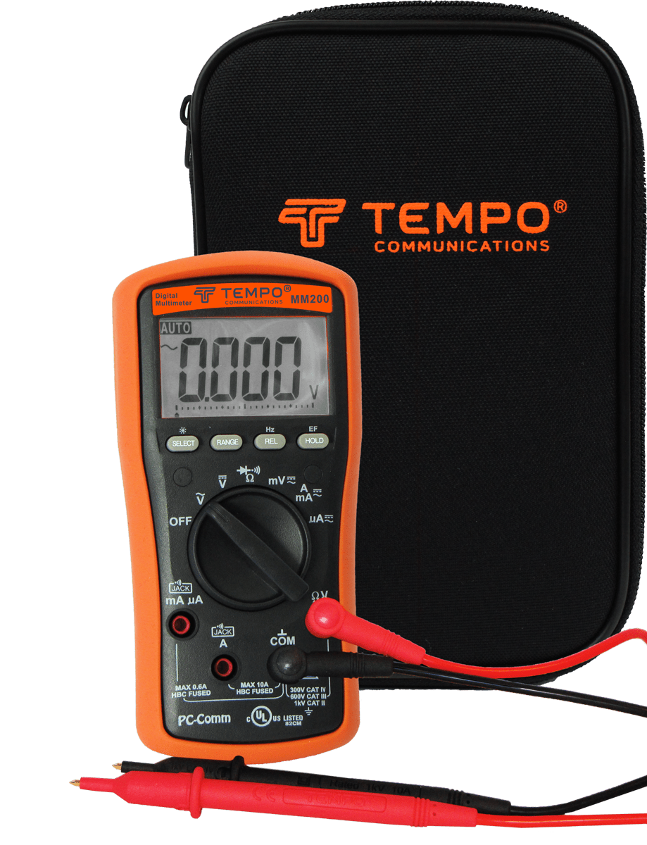 MM200 Multimeter Tempo Communications