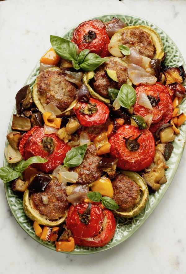 Verdure al forno ripiene di carne Tempodicottura.it