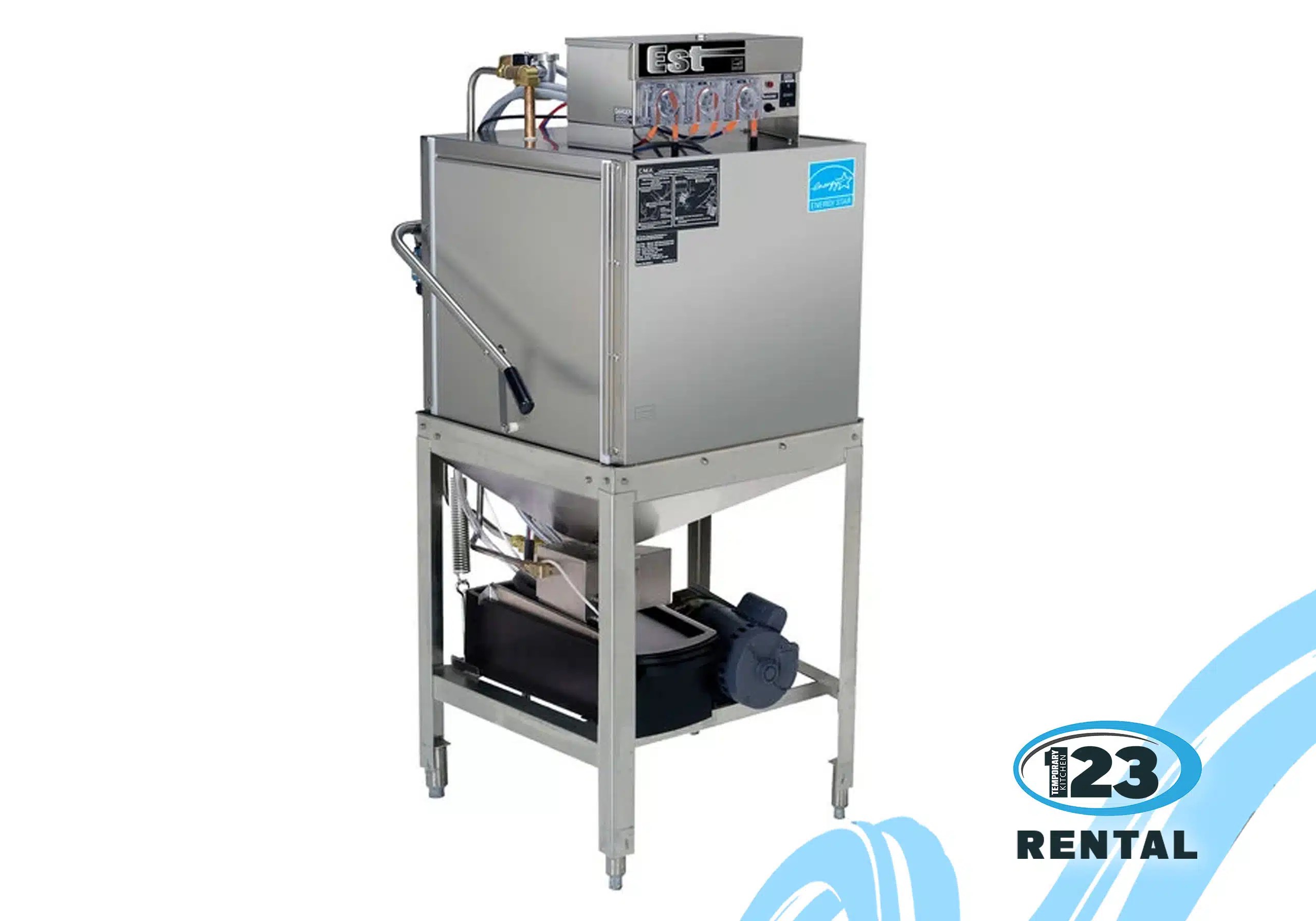 40ft Dishwasher Mobile Dishwashing Trailer Temporary Kitchens 123