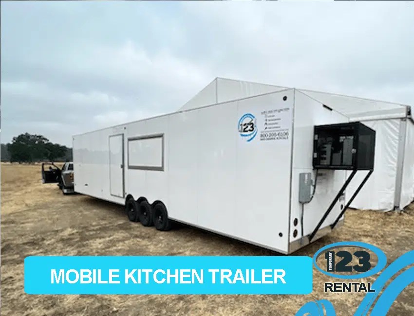Portable Restroom Trailers in Hawaii, USA Temporary Mobile Kitchens