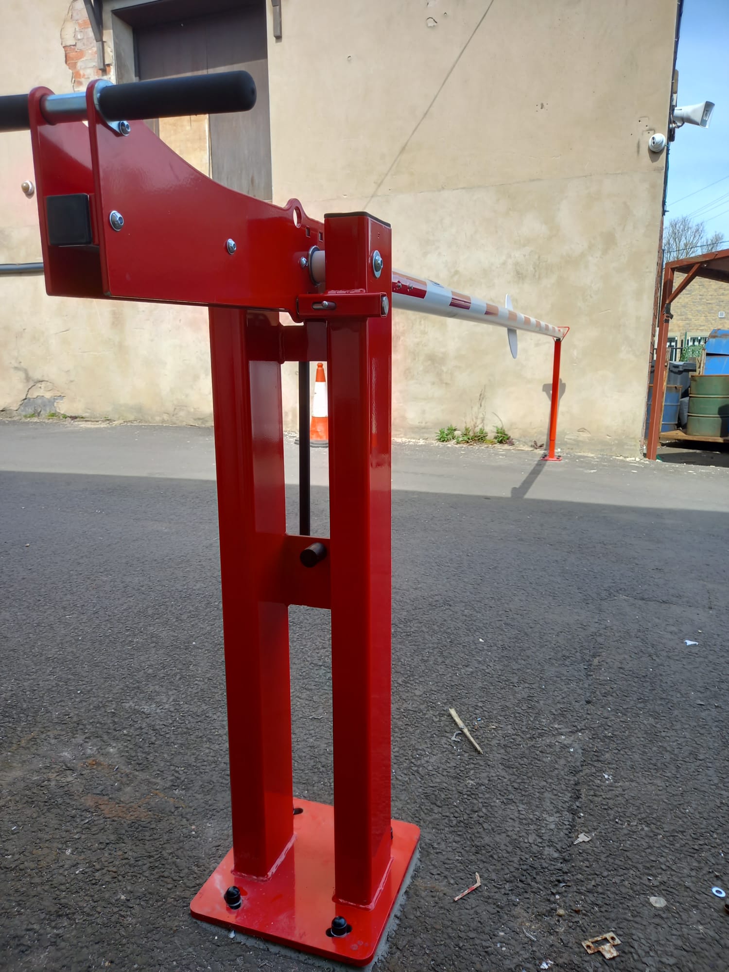 Compound Entry Barrier Hire Temporary Staircase Hire