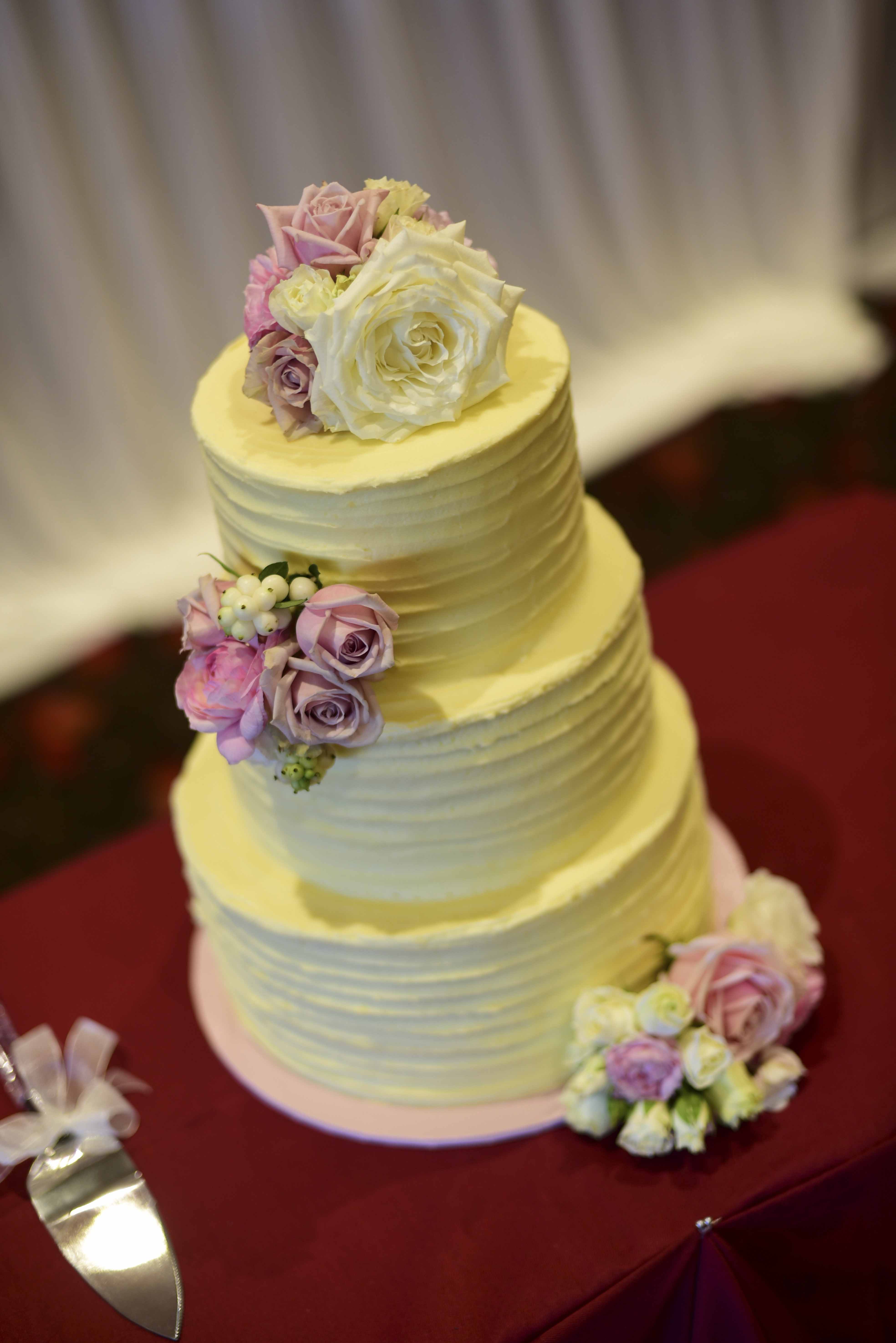 Buttercream Wedding Cake 550 • Temptation Cakes Temptation Cakes