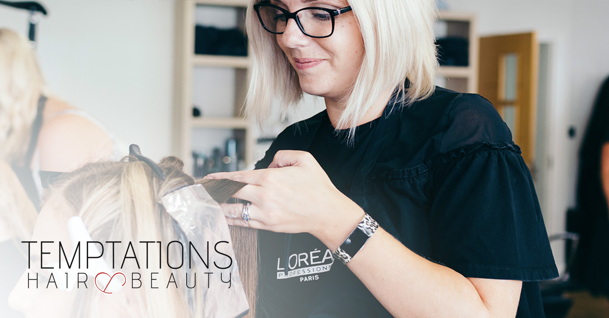 Temptations Hair & Beauy Salon in Jersey We Love Making You Smile