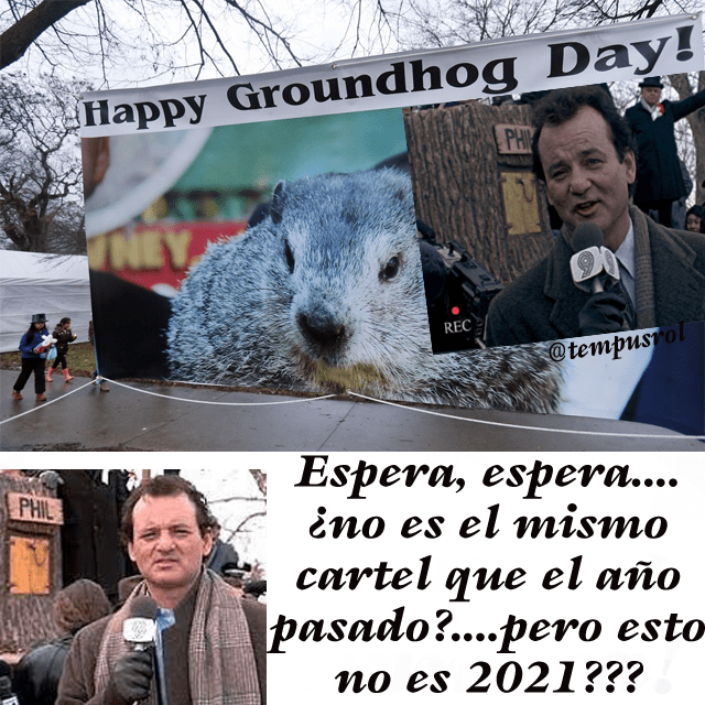 ¡Hoy es el día de la Marmota! Tempusrol