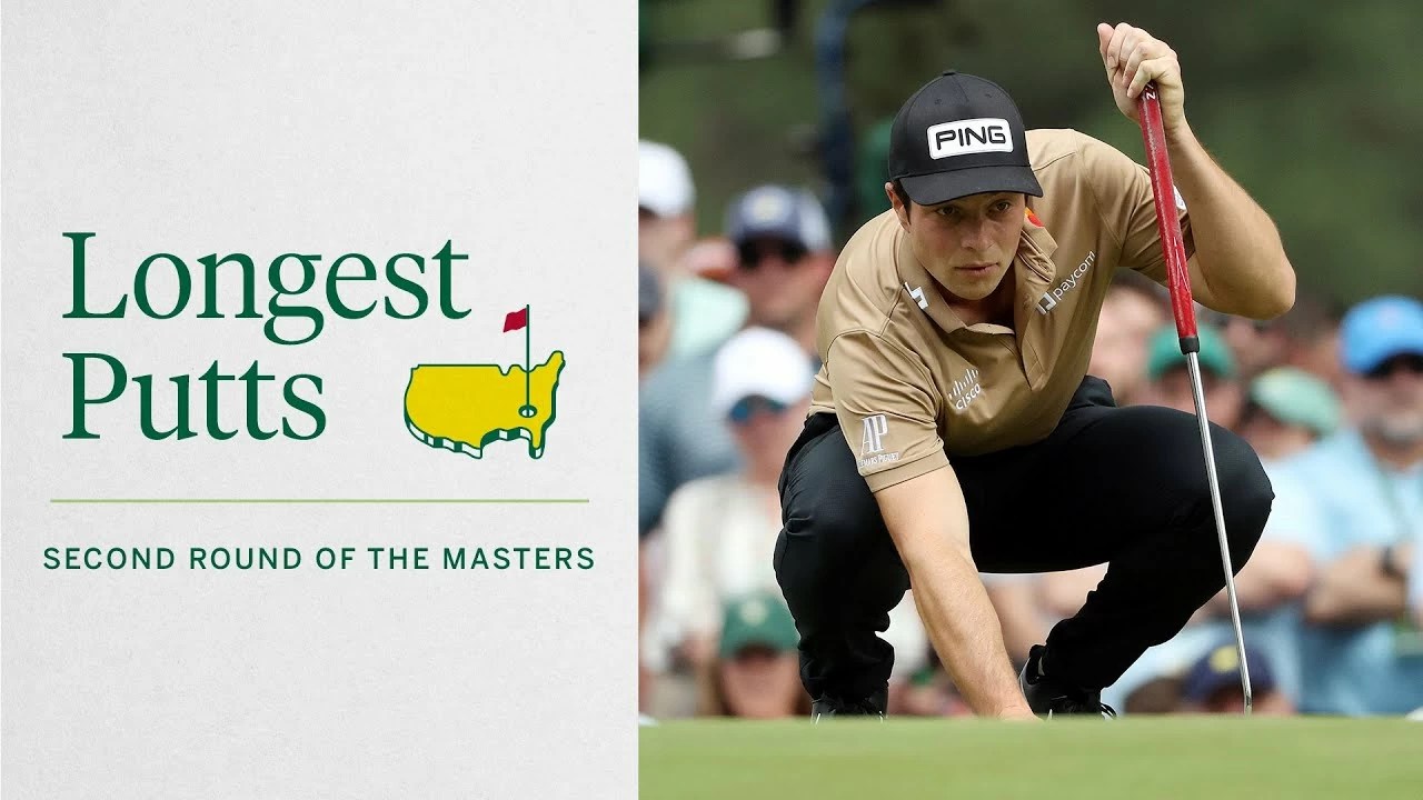 Los putts más largos de la segunda ronda del Masters de Augusta Tengolf