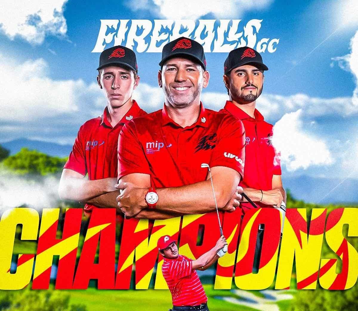 Los Fireballs logran en Valderrama la primera victoria del año en LIV Golf