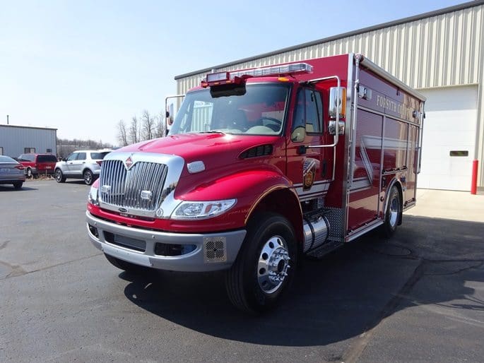 Pierce International 4400 Rescue delivered to Forsyth, Florida