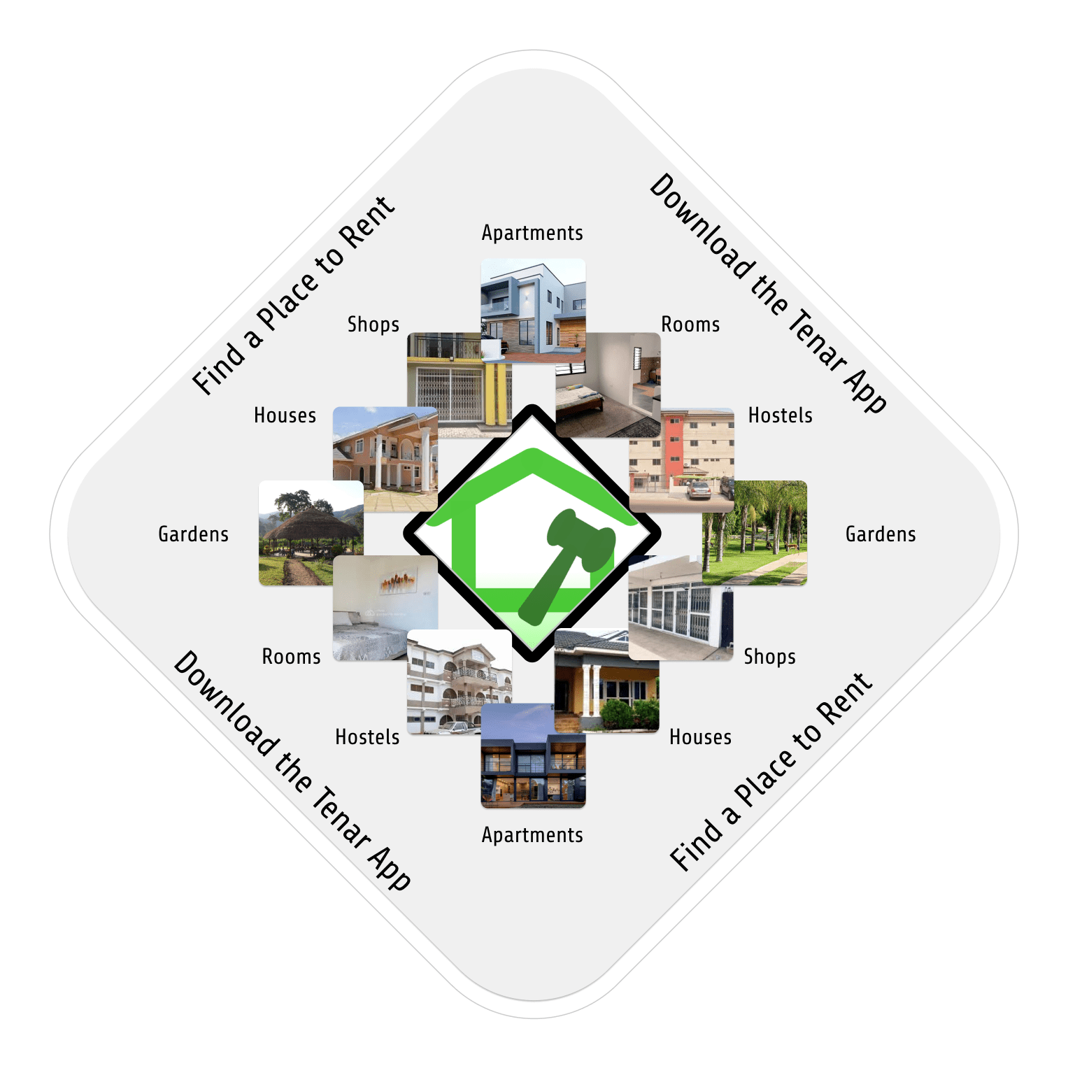 Find a place to rent and book it in advance. Tenar makes it easy to