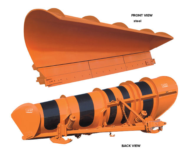 Oneway snow plows, the most performant in the market TENCO