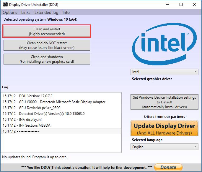 How to Completely Uninstall Graphic Driver on Windows 10, 8, 7