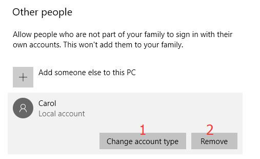 How to Create a New Local Account on Windows 10