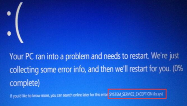 Fix System Service Exception BSOD on Windows 10
