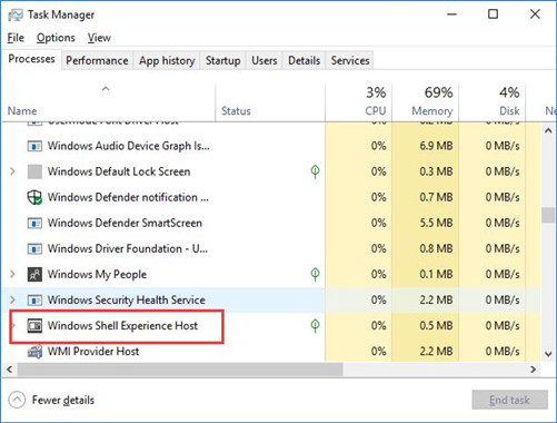 Shell Experience overview Windows.