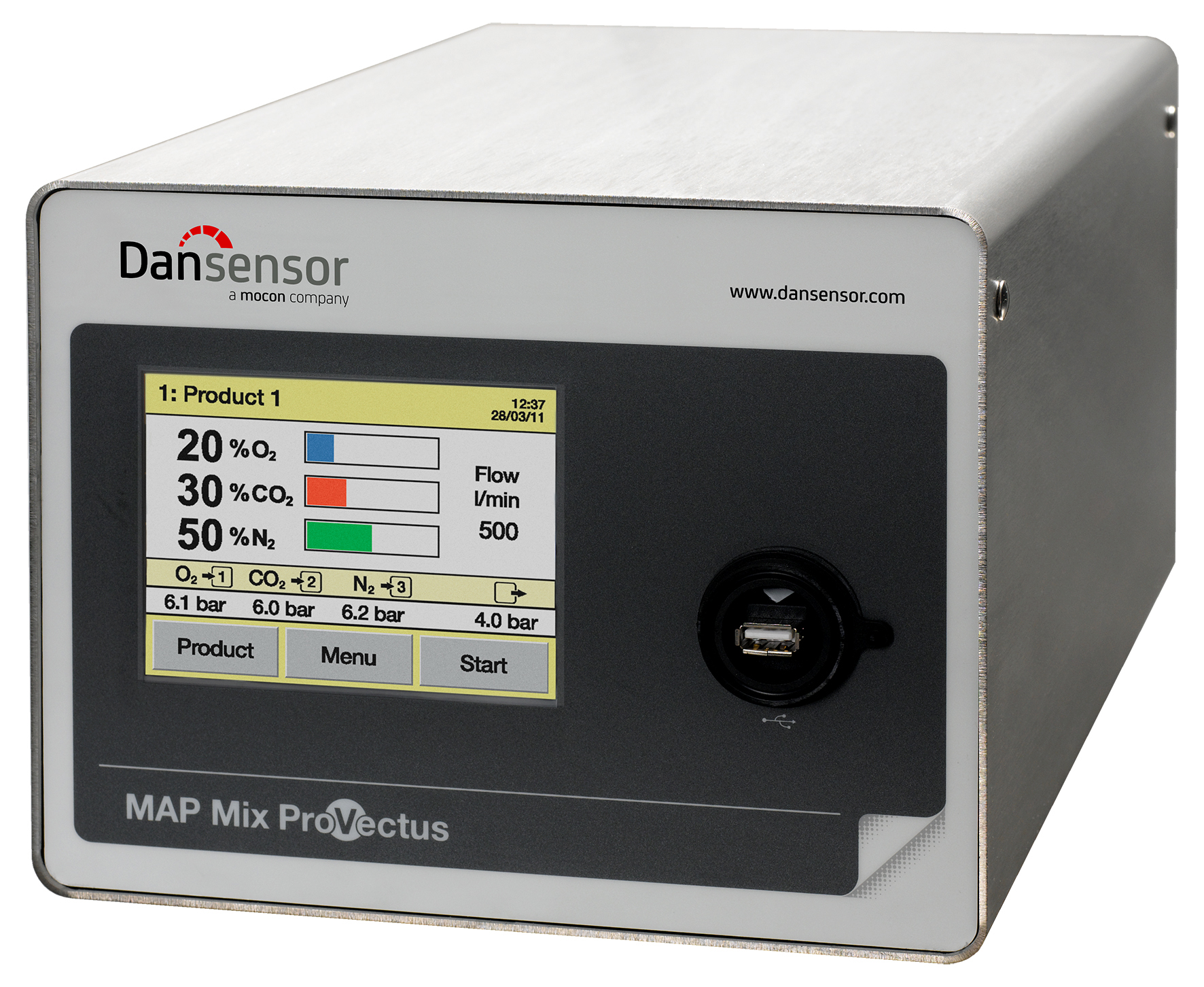 Dansensor MAP Mix Provectus 2 and 3 Gas Mixer Tendring Pacific