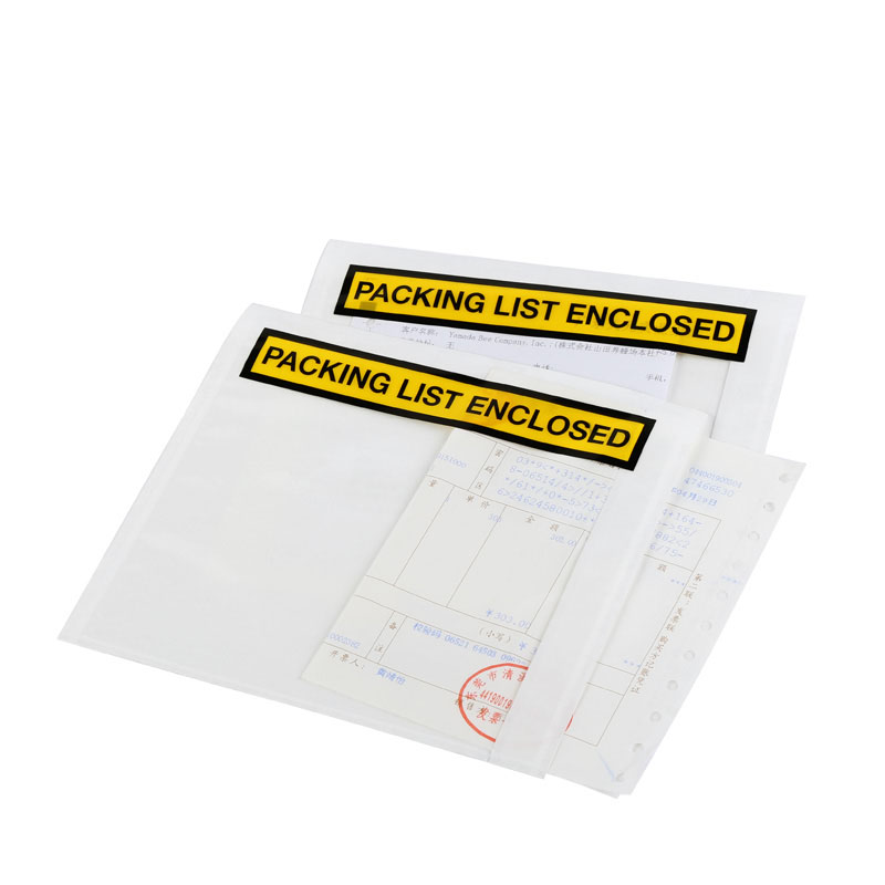 Tengen Customized Yellow Printed Packing List Envelope Tengen Package