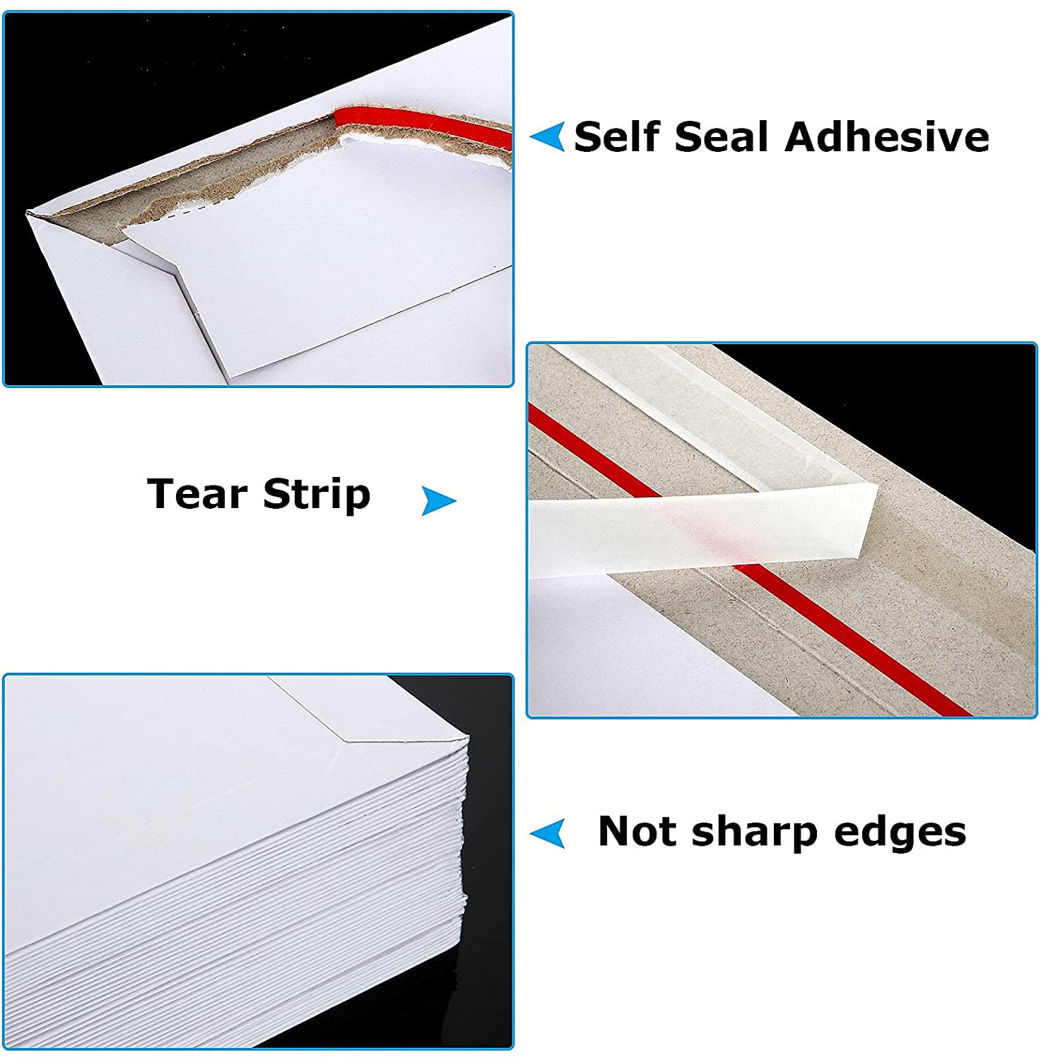 Tengen Rigid Mailers Thick Blank Cardboard Envelopes Tengen Package