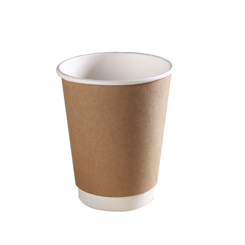 Coffee Paper Cup Hot Drinks Double Layer Insulated Paper Cups Tengen Package